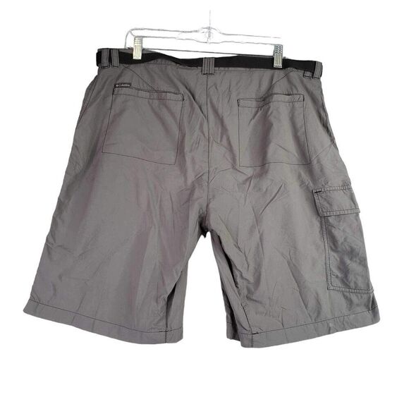 Columbia Cargo Shorts Omni-Shade Sun Protection Men's Size 36 Gray Nylon - Picture 3 of 13